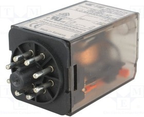 MT221012, Реле: электромагнитное, DPDT, Uобмотки: 12ВDC, 10A/250ВAC, 110Ом