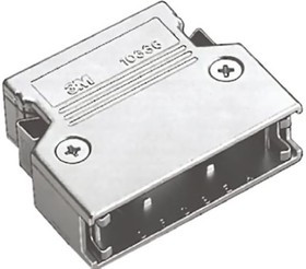 10340-C200-00, D-Sub Backshells 40P JUNCTION SHELL STRT EXIT W/O KEY Zn