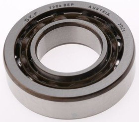 7206 BEP Single Row Angular Contact Ball Bearing- Open Type 30mm I.D, 62mm O.D