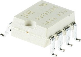 PVT322ASPBF, Solid State Relay 25mA DC-IN 0.17A 250V AC/DC-OUT 8-Pin PDIP SMD Tube