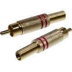 RP-219G, Штекер RCA (зол.) красный