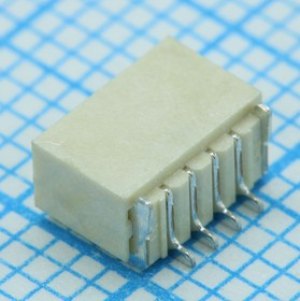 L-KLS1-XF1-1. 00-1-04-RM-R, (SH04W), Миниатюрная вилка на плату L-KLS1-XF1-1. 00-1-04-RM-R, (SH04W), Миниатюрная вилка на плату