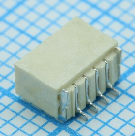 L-KLS1-XF1-1. 00-1-04-RM-R, (SH04W), Миниатюрная вилка на плату