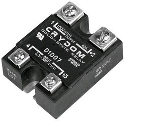 D1D20, Solid State Relays - Industrial Mount Panel Mount SSR 100V DC 20 AMP