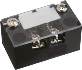 ML-1-2P, Non-Fused Terminal Block, 2-Way, 15A, Screw Down Termination
