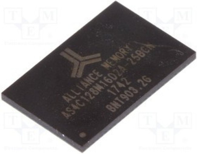 AS4C128M16D2A-25BC, IC: память DRAM; 128Мx16бит; 1,8В; 400МГц; 12,5нс; FBGA84; 0?70°C AS4C128M16D2A-25BC, IC: память DRAM; 128Мx16бит; 1,8В; 400МГц; 12,5нс; FBGA84; 0?70°C