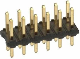 M22-2520605, Headers &amp; Wire Housings 6+6 PIN DIL VERTICAL GOLD PIN HEADER