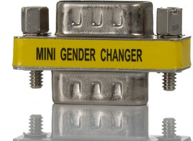 GC9SM, D Sub Adapter Male 9 Way D-Sub to Male 9 Way D-Sub