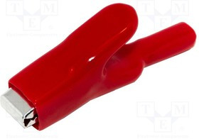 BU-121-2, Зажим "крокодил"; 25А; Диап.захвата: макс.15мм; Длина: 94мм