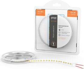 Лента Basic 12V 14,4W/m 1400lm/m 3000K IP20 LED 2m 1/100 BT080