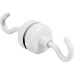 Крючок на неодимовом магните Е20 (М4), белый