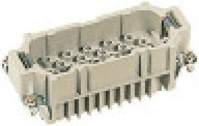 09200042634, Разъем: HAN, "папа", QuМикросхемаk Lock, PIN: 5, 4+PE, размер 3А, 10А, 600В 09200042634, Разъем: HAN, "папа", QuМикросхемаk Lock, PIN: 5, 4+PE, размер 3А, 10А, 600В