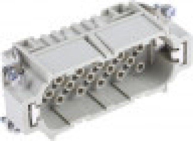 09200042634, Разъем: HAN, "папа", QuМикросхемаk Lock, PIN: 5, 4+PE, размер 3А, 10А, 600В 09200042634, Разъем: HAN, "папа", QuМикросхемаk Lock, PIN: 5, 4+PE, размер 3А, 10А, 600В