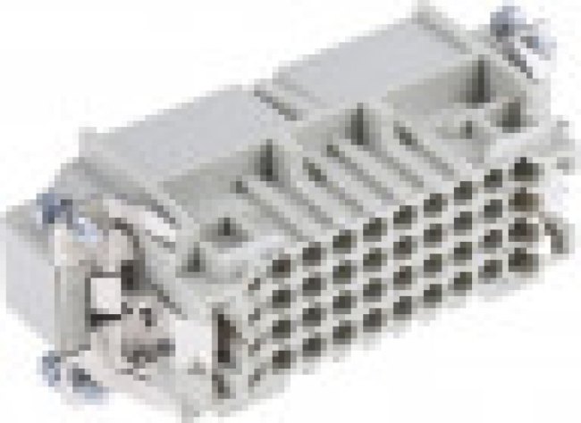 09200042634, Разъем: HAN, "папа", QuМикросхемаk Lock, PIN: 5, 4+PE, размер 3А, 10А, 600В 09200042634, Разъем: HAN, "папа", QuМикросхемаk Lock, PIN: 5, 4+PE, размер 3А, 10А, 600В