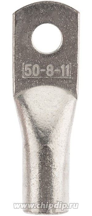 ТМЛ 50-8-11 Наконечник медный луженый ТМЛ 50-8-11 Наконечник медный луженый