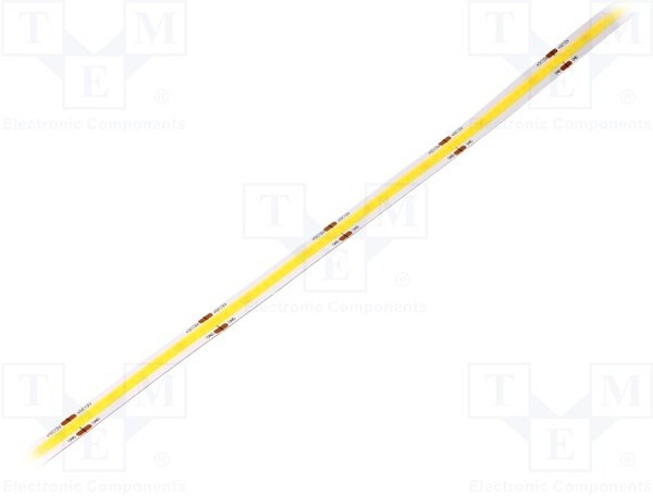 HH-SCW320F010W12-COB IP20, COB LED tape; white cold; 12V; LED/m: 320; 8mm; IP20; 8W/m; bendable