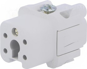 CKF 04, Разъем HDC, "мама", CK/MK, PIN 5, 4+PE, размер 21.21, 10А, 250В