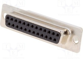 09670254701, D-Sub Standard Connectors 25P FEMALE CRIMP NO CONTACTS