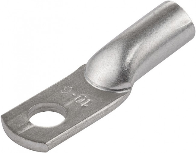 Наконечник кабельный медный луженый под опрессовку JG-10-6-5, 10 шт./уп., 26654 9