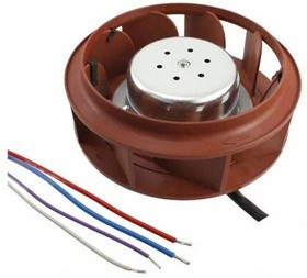 RER120-26/14/2TDP, Blowers &amp; Centrifugal Fans EC Radial Blower, 120x54mm, 24VDC, 221.9CFM, Speed Signal/Open Collector Output
