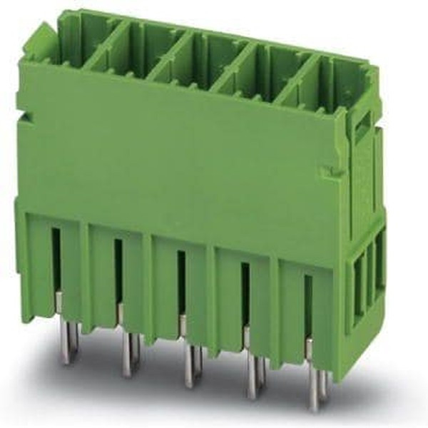 PCV 5/ 4-G-7,62, Клеммная Колодка, Штыревой Разъем, 7.62 мм, 4 вывод(-ов), 41 А, 630 В PCV 5/ 4-G-7,62, Клеммная Колодка, Штыревой Разъем, 7.62 мм, 4 вывод(-ов), 41 А, 630 В