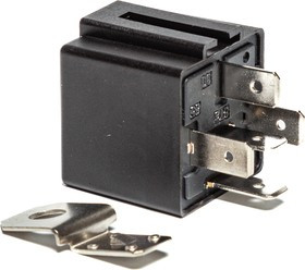 Реле 5-кон.переключ. с карманом под крон.(30/20А 12В)