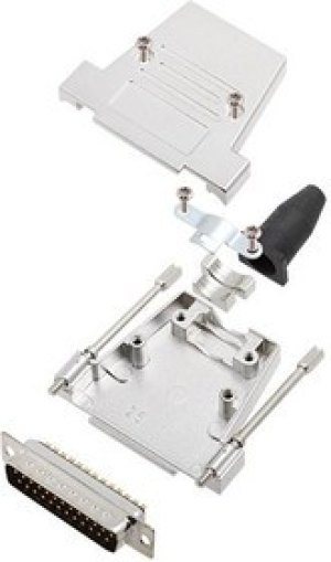 L17DTSL25-RG- LJS-T+L717SDB25P, Разъем D Sub, With Backshell, DB25, Standard, Штекер, DTSL-T-LJS-RG, 25 контакт(-ов), DB L17DTSL25-RG- LJS-T+L717SDB25P, Разъем D Sub, With Backshell, DB25, Standard, Штекер, DTSL-T-LJS-RG, 25 контакт(-ов), DB