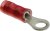 224793-000, Клемма с кольцевым наконечником, M6, 1/4", 18 AWG, 1 мм², Красный