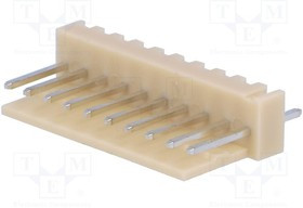 NS25-W10P, Гнездо, провод-плата, "папа", NS25, 2,54мм, PIN: 10, THT, 250В, 3А
