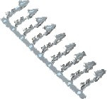 HU-T (DS-1070 - Terminal AWG24), Контакт для розетки 2.54 мм