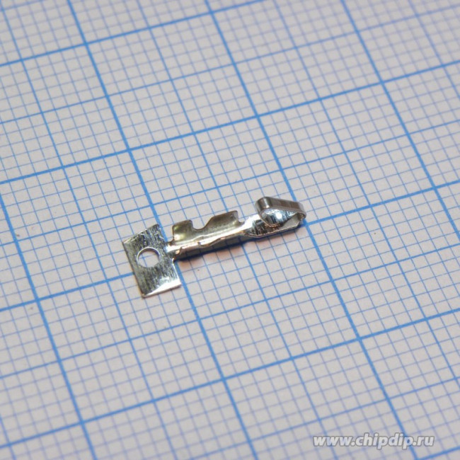 HU-T (DS-1070 - Terminal AWG24), Контакт для розетки 2.54 мм