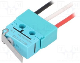 ABJ261260J, Микропереключатель SNAP ACTION, с рычагом, SPDT, 2A/125ВAC, IP67