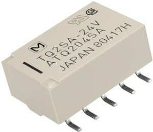 TQ2SA-L2-5V, Low Signal Relays - PCB 2A 5VDC DPDT 2 COIL LATCH SMD TQ2SA-L2-5V, Low Signal Relays - PCB 2A 5VDC DPDT 2 COIL LATCH SMD
