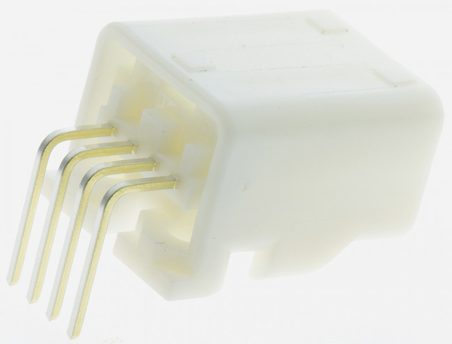 1565749-1, TH 025 Automotive Connector Socket 4 Way, Solder Termination