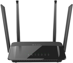 Wi-Fi роутер D-Link DIR-842/RU/R1, AC1200, черный