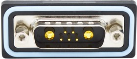 CDFV7W2113L411, Комбинированный разъем D Sub, IP67, NANOOK Series, DA-7W2, Штекер, 7 контакт(-ов)