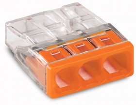 WAGO Клемма с пастой для 3-х медных/алюмин. однопроволочных проводников сеч. до 2,5 мм кв. (упаковка) WAGO Клемма с пастой для 3-х медных/алюмин. однопроволочных проводников сеч. до 2,5 мм кв. (упаковка)