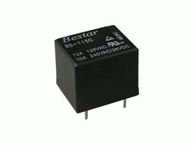 BS-115C-12A-12VDC, Реле 1 переключ. 12VDC, 10A/240VAC SPDT