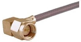 16_SMA-50-3-106/111_NH, Right Angle Cable Mount, SMA Connector , Plug, Coaxial