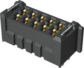 UMPS-05-05.5- G-VT-SM-WT-K, UMPS Series Straight Through Hole PCB Header, 5 Contact(s), 2.0mm Pitch, 1 Row(s), Shrouded