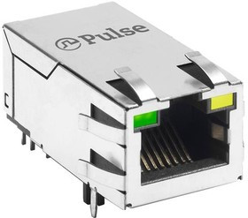 JXR1-0011NL, Modular Connectors / Ethernet Connectors 100Base-TX NonPoE 1-Port RJ45 THT PIP