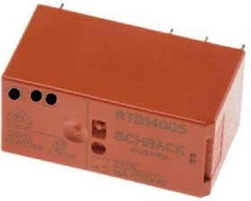 RTD14005, Реле 1 переключ. 5VDC/VAC, 16A/250VAC SPDT