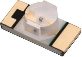 156120VS75300, Светодиод, реверсивного монтажа, цилиндрический, зеленый, SMD, 25мА, 2В, 573нм