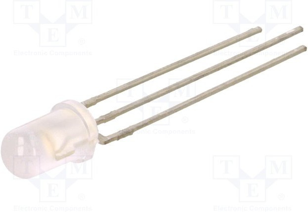 LTL30ETBEQJA, LED; 5mm; red/blue; 55°; Front: convex; 1.6?2.6/2.6?3.8V LTL30ETBEQJA, LED; 5mm; red/blue; 55°; Front: convex; 1.6?2.6/2.6?3.8V