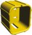 174260-7, Connector Accessories Lock Plate Straight Polybutylene Terephthalate Yellow Automotive Bag