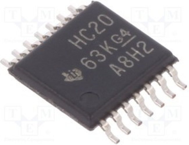SN74HC20PW SN74HC20PW
