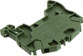 1SNK705061R0000, Клеммная колодка на DIN рейку, 2 вывод(-ов), 12 AWG, 2.5 мм², Зажим, 24 А