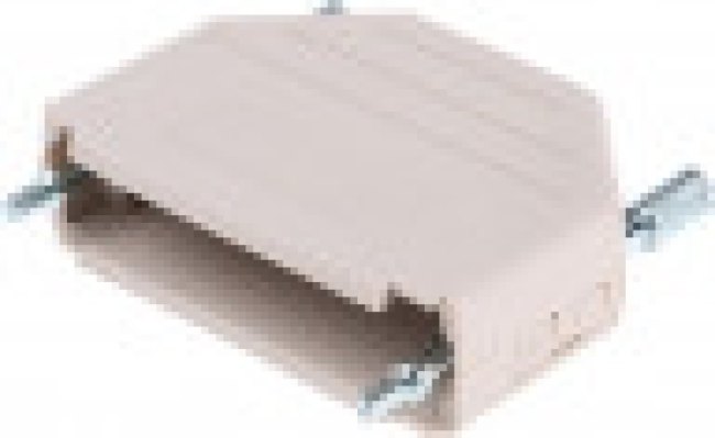 MHDPPK25-LG-K, MHDPPK-SLIM Series Polyamide D Sub Backshell, 25 Way, Strain Relief MHDPPK25-LG-K, MHDPPK-SLIM Series Polyamide D Sub Backshell, 25 Way, Strain Relief