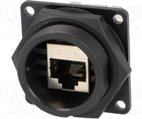 DCP-RJ6ST-RD, Гнездо; RJ45; DC; PIN: 8; Кат: 6; экранированный; Конф: 8p8c