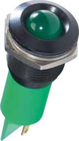 Q16P1CXXR24E, LED Panel Mount Indicators INDICATOR 24V 16MM PROMINENT RED